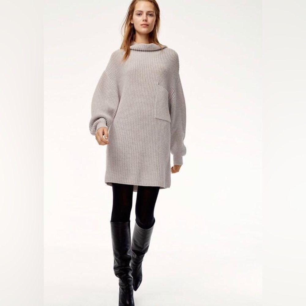 Aritzia Wilfred Montpellier Sweater Dress Sz 1